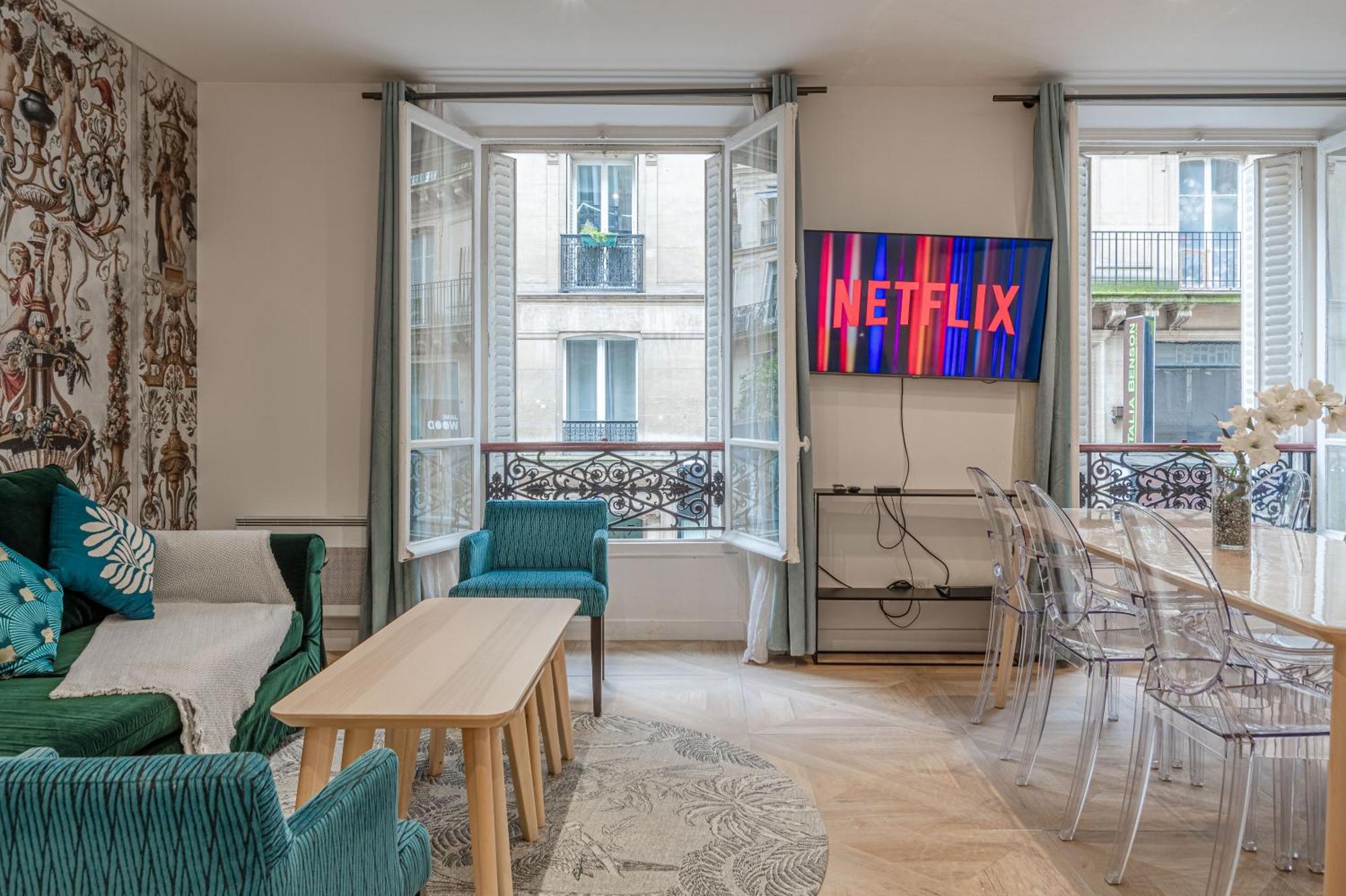 Spacieux Et Lumineux A Montorgueil Appartement Parijs