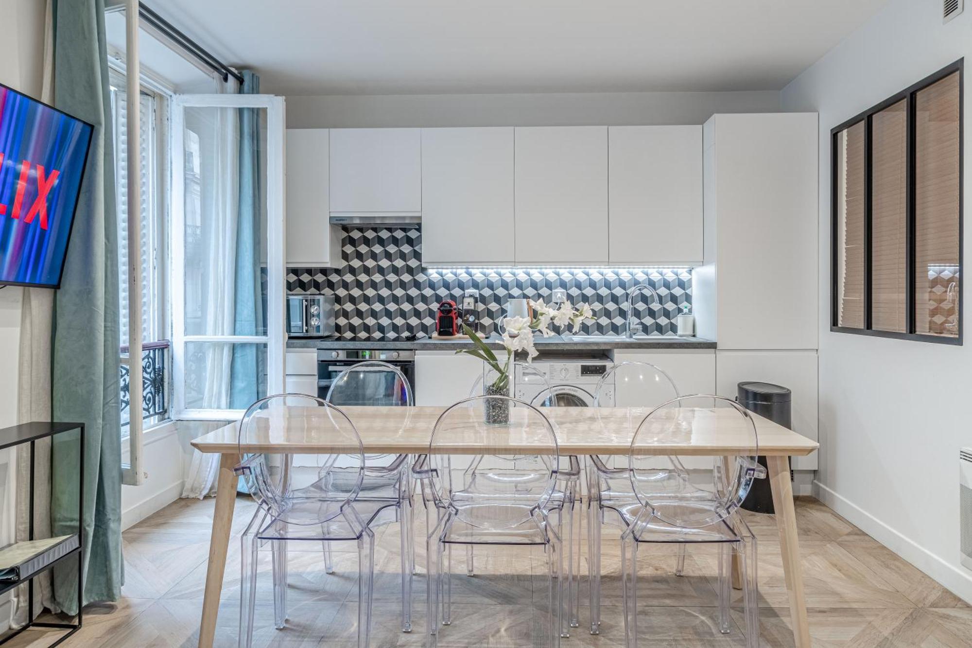 Appartement Spacieux Et Lumineux A Montorgueil *