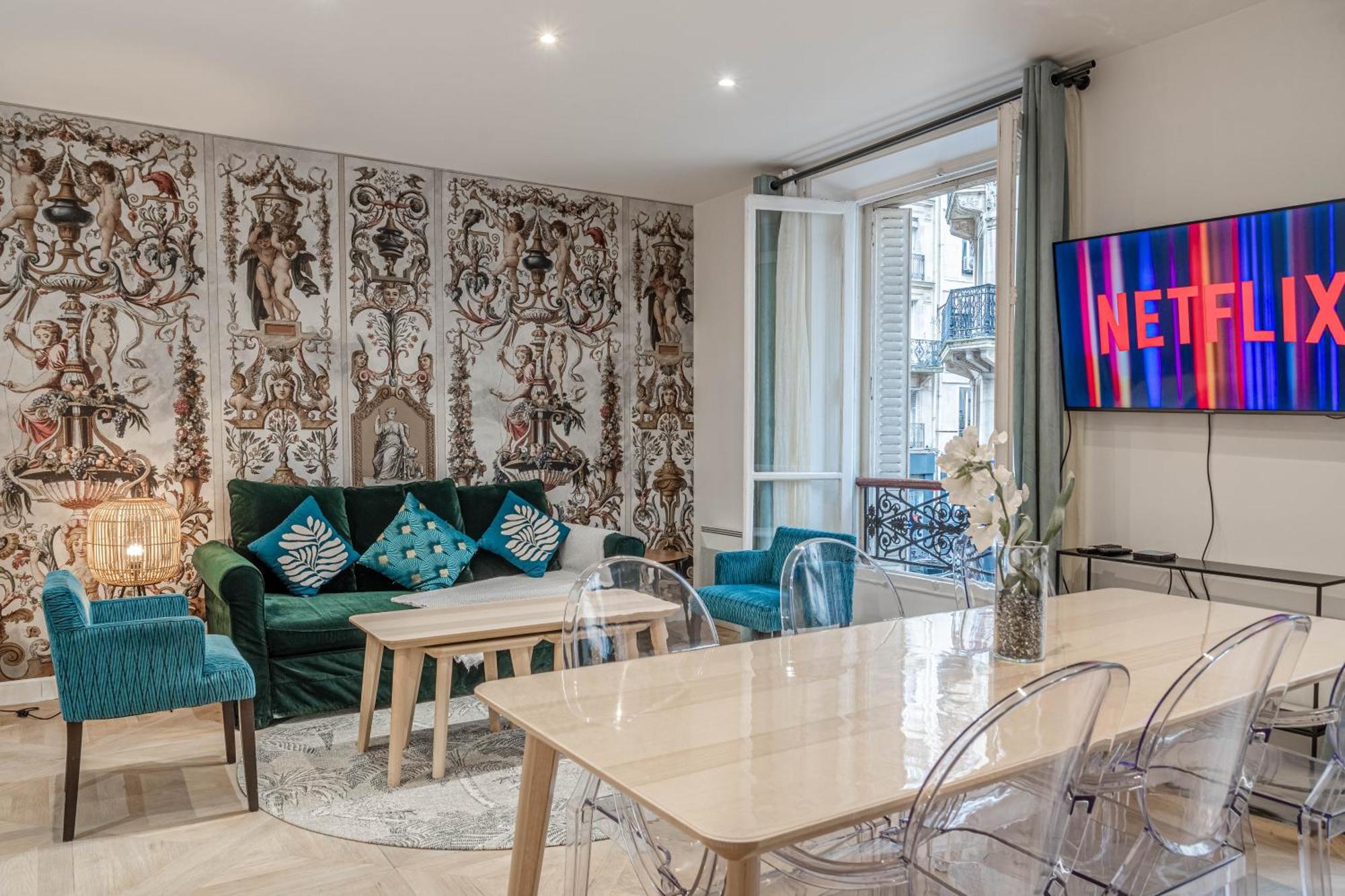 Spacieux Et Lumineux A Montorgueil Appartement Parijs